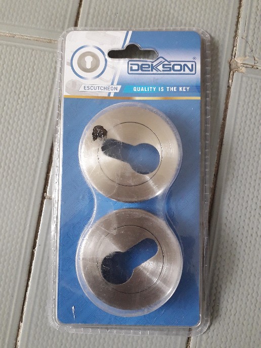 Escutcheon Dekkson Escn D07 Sss Tutup Cover Ring Kunci Drat Bulat