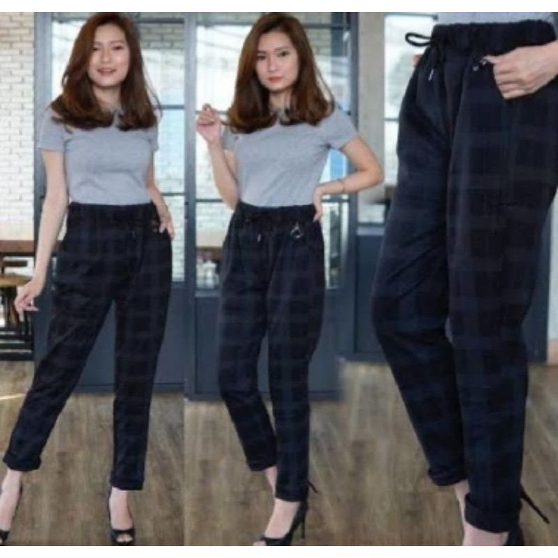 GUCCI PANTS WANITA COCOK BUAT BERAT BADAN 45 KG SAMPAI 55 KG