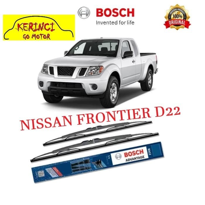 WIPER NISSAN FRONTIER D22 BOSCH ADVANTAGE 18&quot; &amp; 18&quot; SEPASANG WIPER