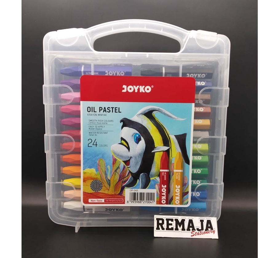 

Crayon / Oil Pastel Titi-joyko 24 warna