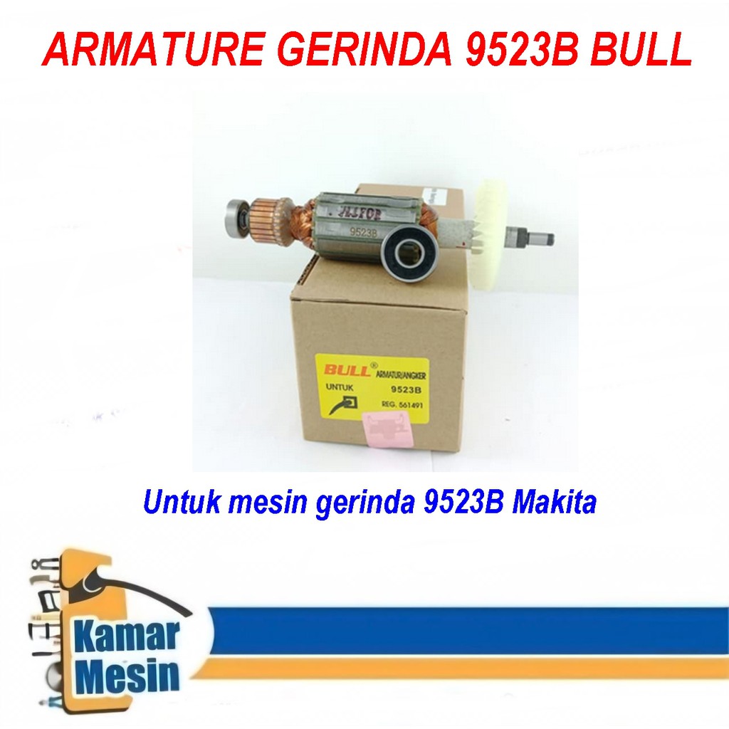Armature Gerinda Makita 9523B Bull Armature 9523B Bull