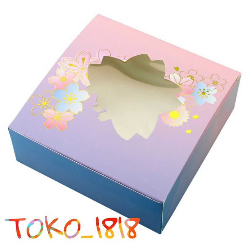 KOTAK KUE SERBAGUNA / BOX PIE / KOTAK TART / KOTAK HAMPERS / KOTAK IMLEK / KOTAK NATAL