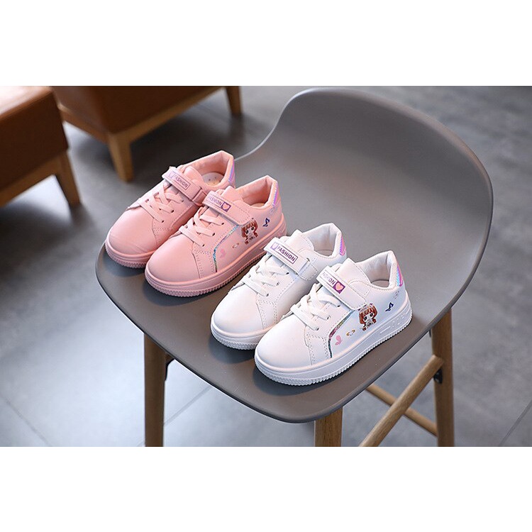 Sepatu Sneaker Anak Perempuan - ALR MOTIF 034 Sepatu Sport Anak Casual Import