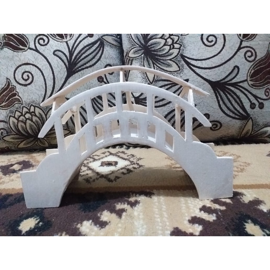 JEMBATAN MAINAN HAMSTER JEMBATAN KAYU HAMSTER