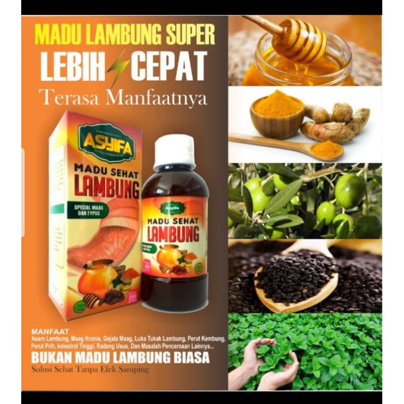 

Madu sehat lambung asyifa special maag dan typus