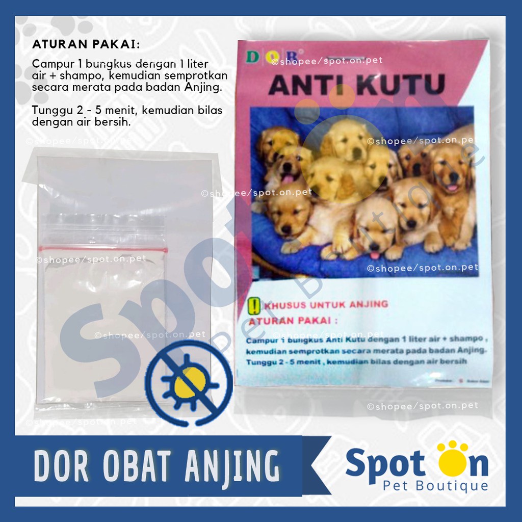 Obat Anti Kutu Kucing &amp; Anjing Dor Sultan Kucing | Dor Obat Kutu Anjing &amp; Kucing