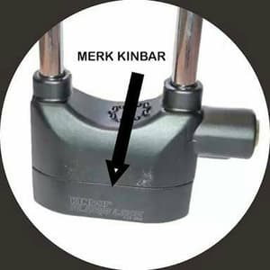 Barangunik2021- Gembok Alarm Anti Maling (Alarm lock , Kunci Gembok Alarm )