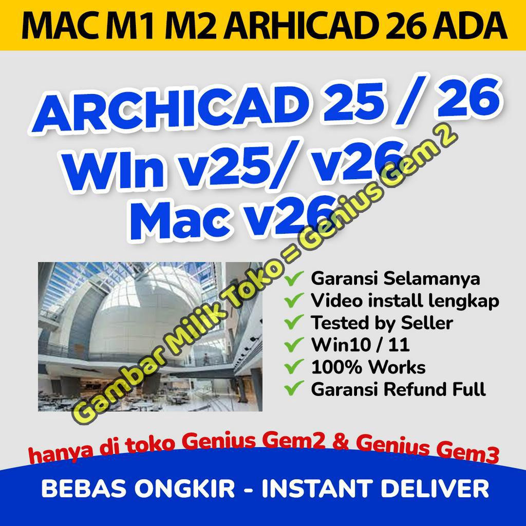 ArchiCAD 25 26 WIN MAC