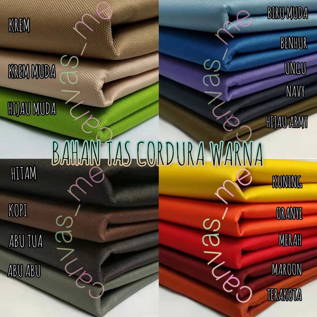 Kain Cordura Warna