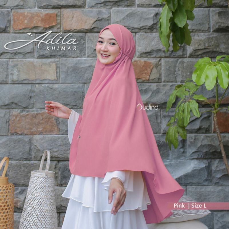 Adila khimar audina (ready size xl)