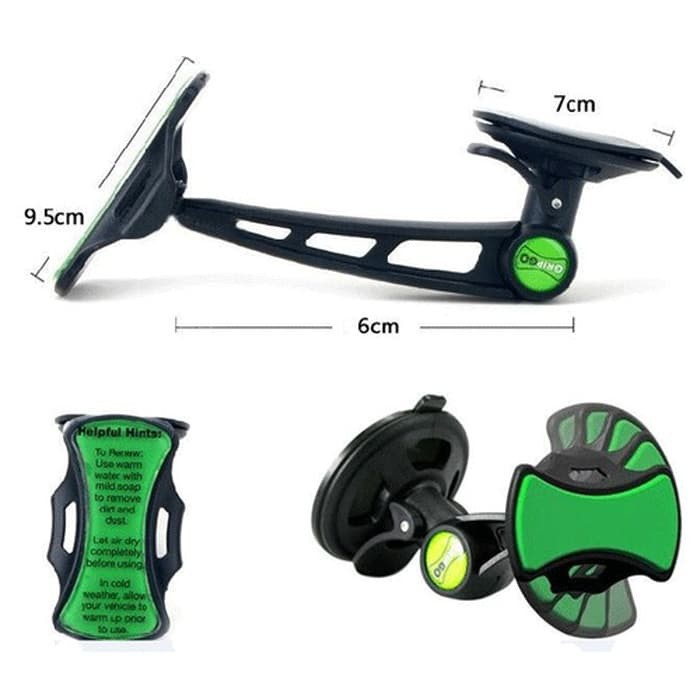 Trend-GRIPGO HOLDER HANDPHONE SMARTPHONE DASHBOARD KACA MOBIL GROSIR UNIK MU