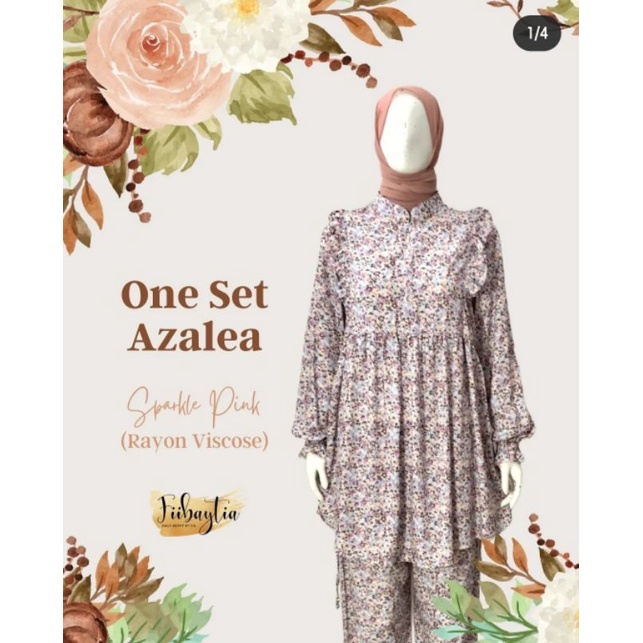 One Set Azalea by Fiibaytia Sparkle Pink Size XL LD110