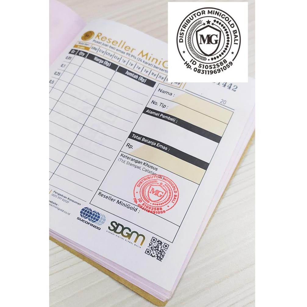 

[KODE V8D9Y] Stempel Flash untuk reseller MiniGold Custom Free Design