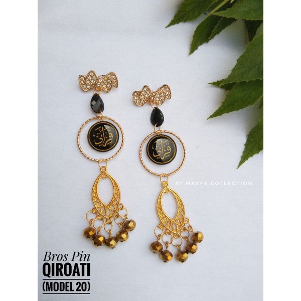 BROS PIN QIROATI MODEL 020/ BROS JILBAB PIN LOGO CUSTOM
