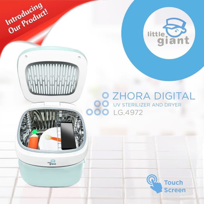 Makassar - Little Giant Zhora Digital UV Sterilizer With Dryer / Steril Botol Bayi