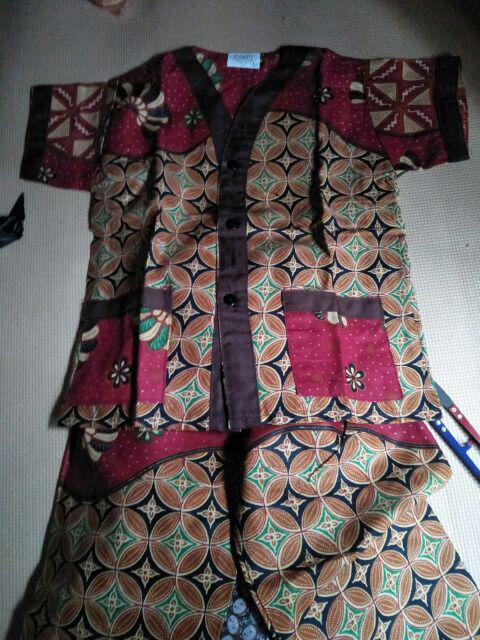 Piyama Koko Batik Anak Size L