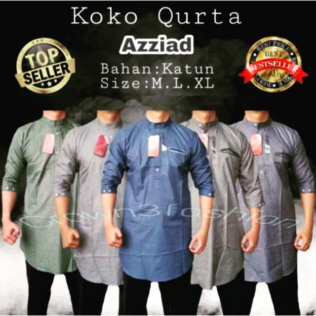 Koko KURTA Terbaru / Qurta Modern ✔️