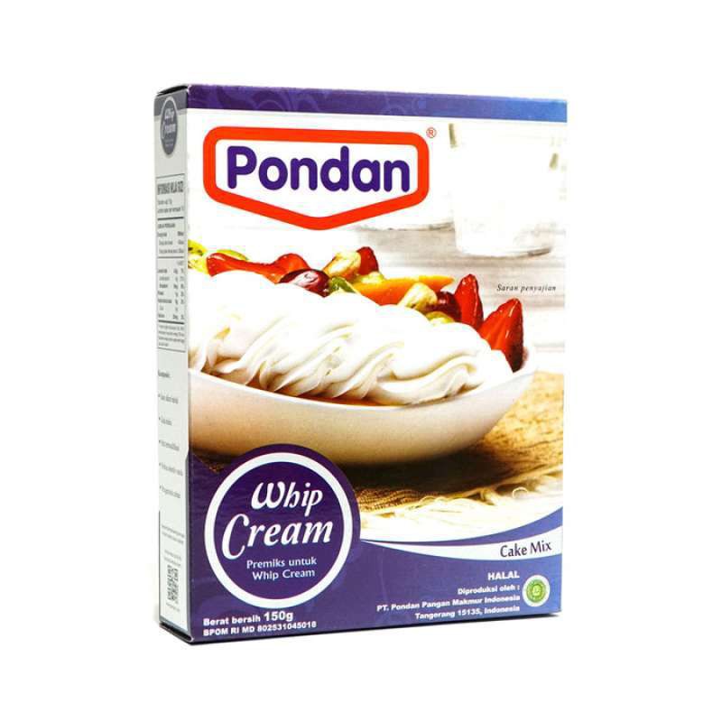 

Pondan Cake Mix Whip Cream [150 g]