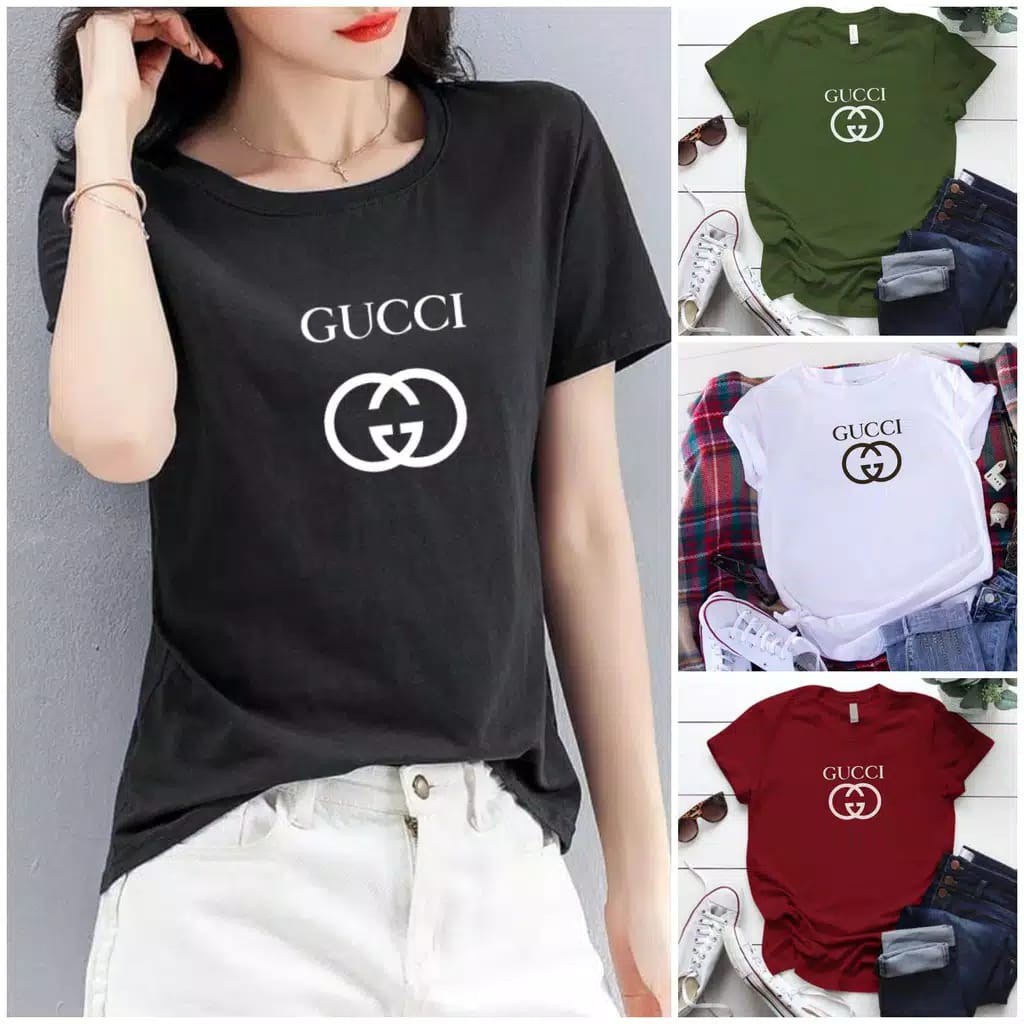 Kaos Wanita GC / Kaos Lengan Pendek / Atasan Wanita / Kaos Oblong