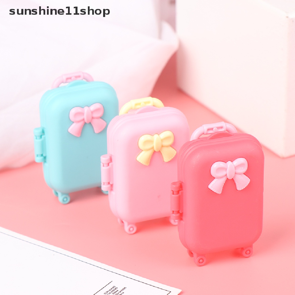 Sho 5Pcs Miniatur Tas Koper Untuk Dekorasi Rumah Boneka