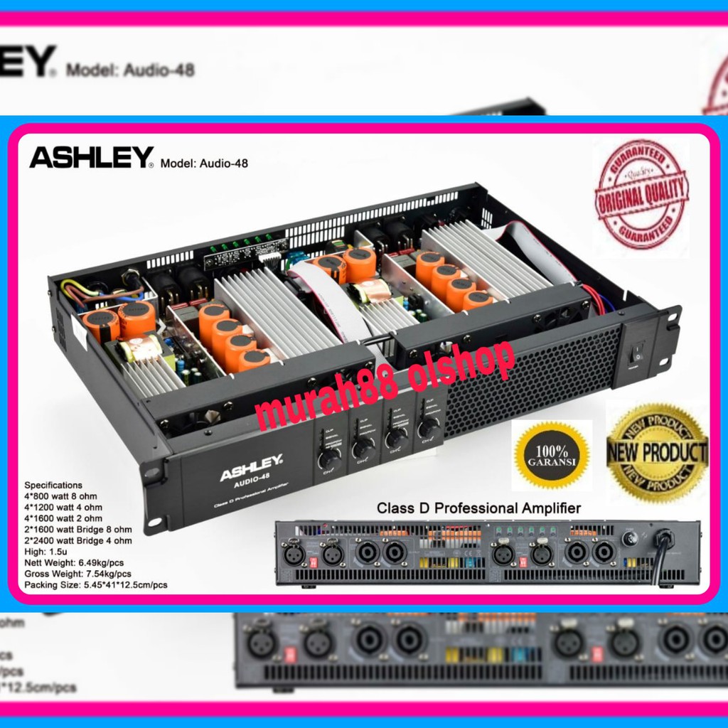 POWER AUDIO ASHLEY AUDIO48 ORIGINAL