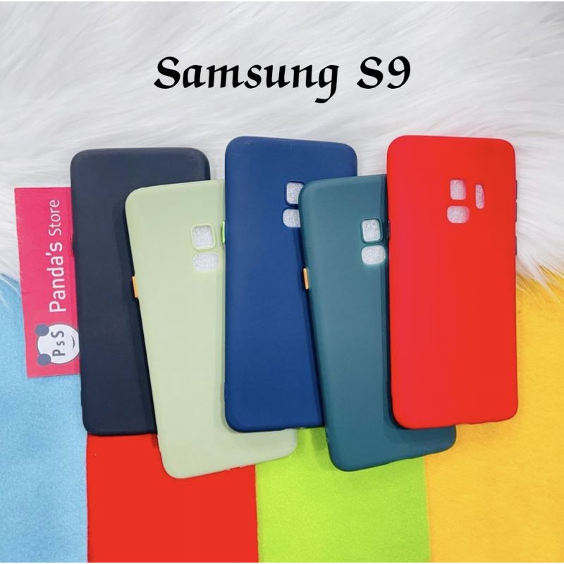 Case Samsung S9 Babycase + Pelindung Kamera, Makaron Full Color (PsS)