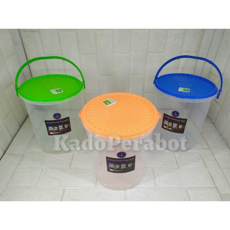 toples es dengan pegangan - toples kue-toples Sip 608 H tempat makanan