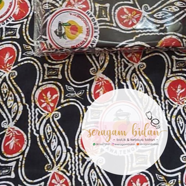 Model Baju Batik Ikatan Bidan Indonesia Grosir Batik Solo Terkini