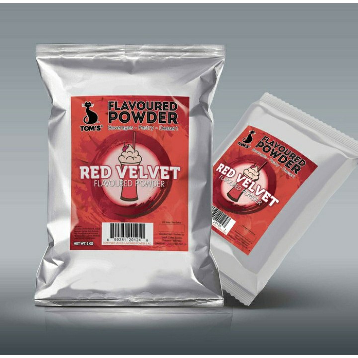

TOM'S FLAVOURED POWDER RED VELVET BUBUK MINUMAN RED VELVET 1KG