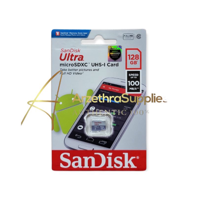 Sandisk Micro SDXC 100MB 128GB