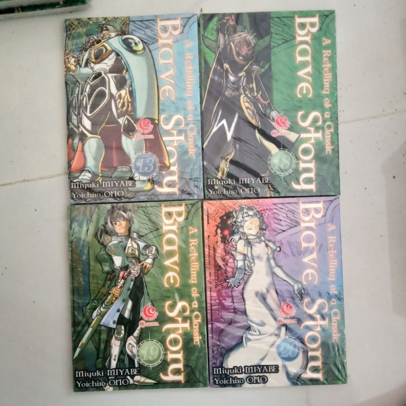 komik brave story vol 13,18,19,20