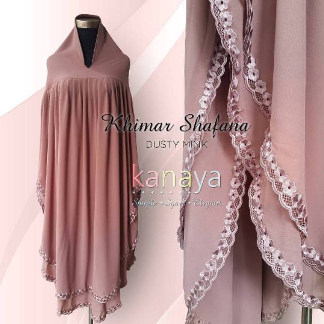 KHIMAR SYAR'I : Shafana Khimar by Kanaya Boutique