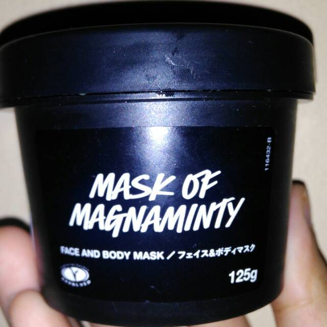 LUSH MASK OF MAGNAMINTY PRELOVED ukuran 125gr 100% ORIGINAL