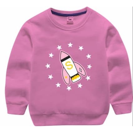 Sweater Fleece Anak Perempuan / gambar ROCKET