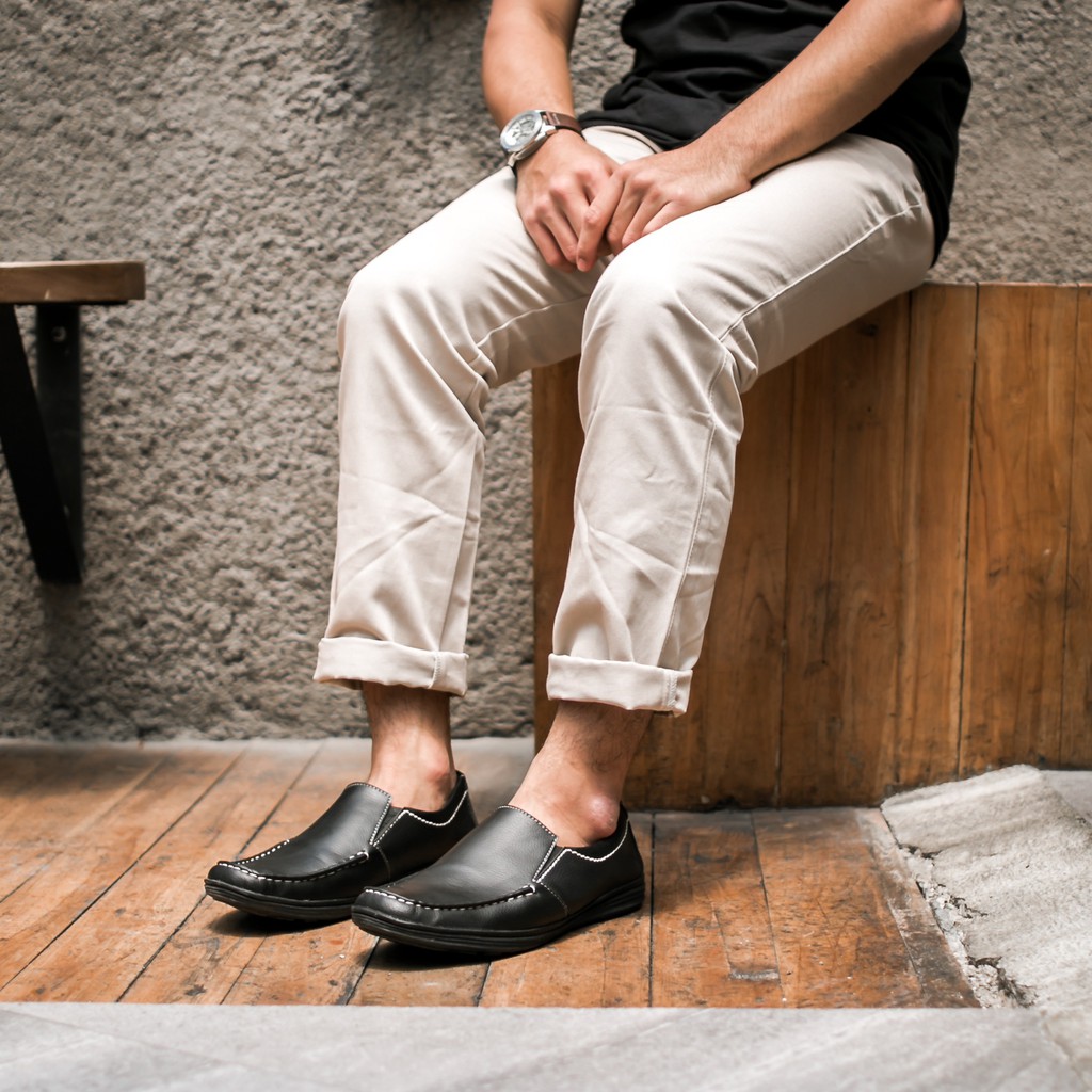 SEPATU PANTOFEL PRIA / SEPATU PANTOFEL CASUAL KOKETO