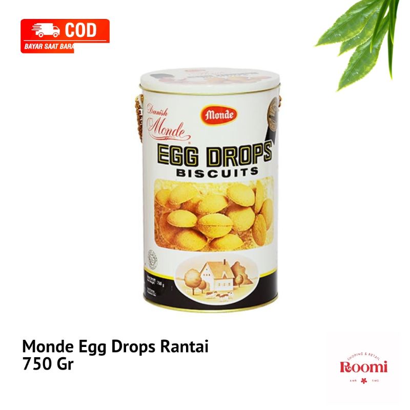 

Monde Egg Drops Biskuit 750 Gr | Kue Lebaran | Cookies | Hampers