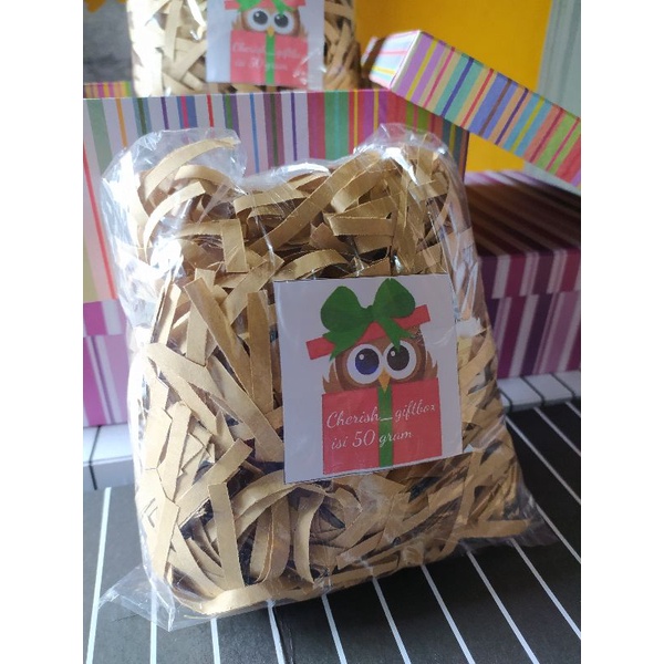 

kertas cacah samson / shredded paper samson craft isi 50gram