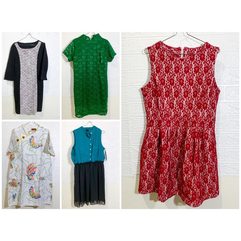 PRELOVED DRESS CHEONGSAM BATIK PREMIUM