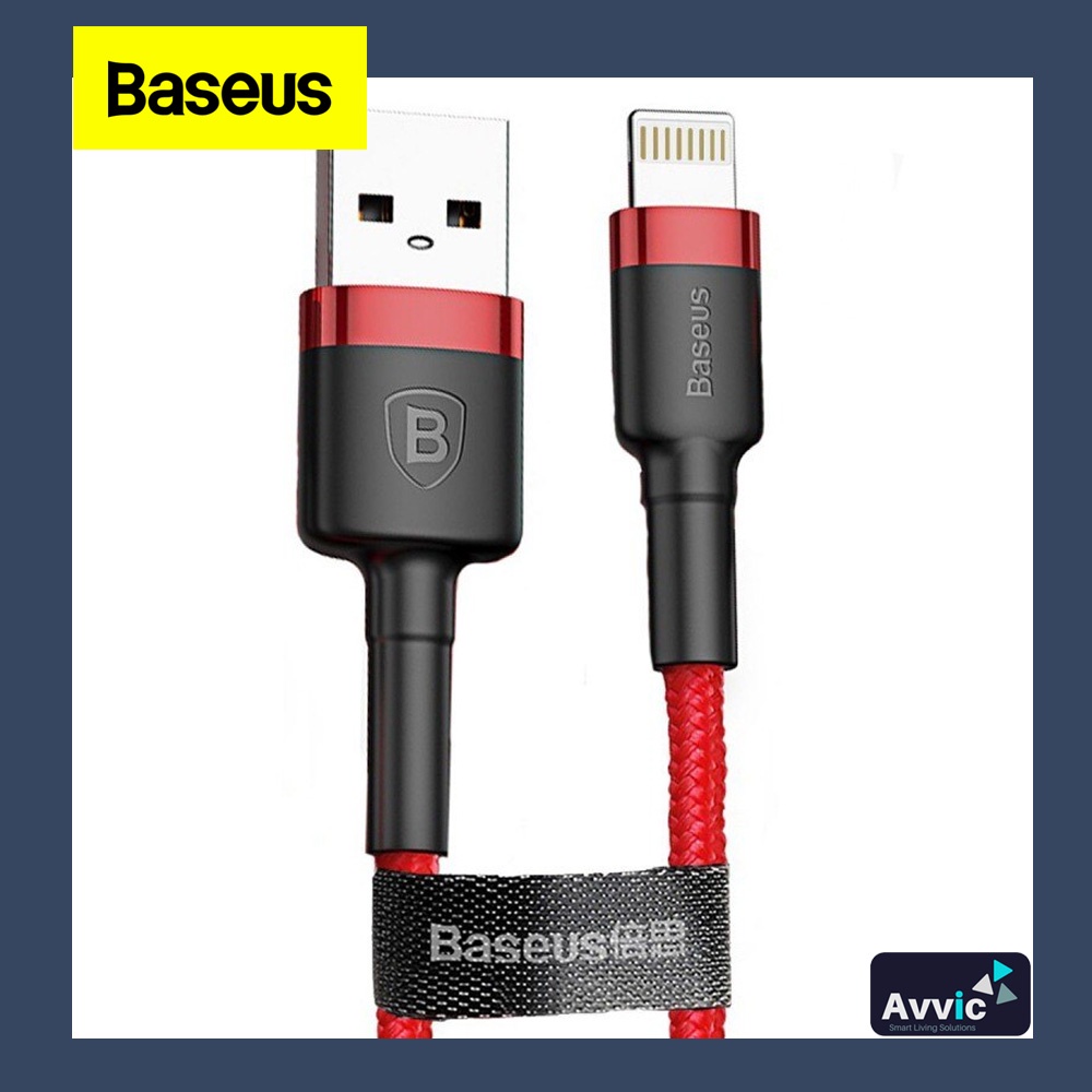 BASEUS Kabel Data Cafule Cable USB for Lightning Fast Charger 1.5A 2M