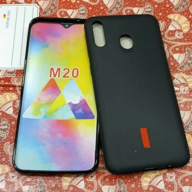 Silikon SAMSUNG M20  karet hitamSAMSUNG M20 soft case SAMSUNG M20 mantap murah meriah