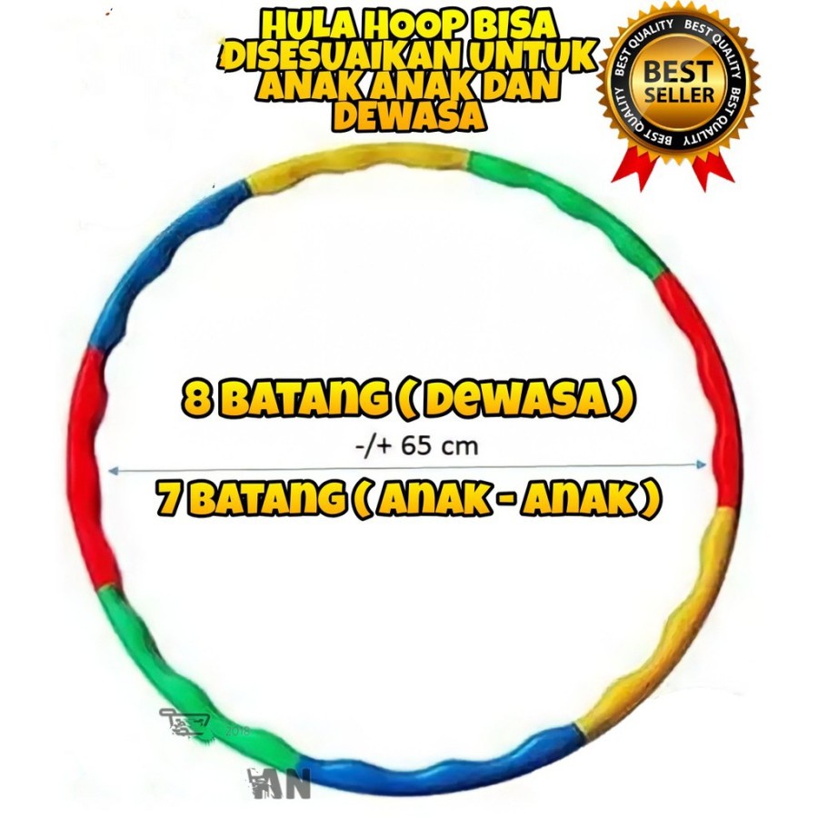 MOMBABY1 Mainan Olahraga anak Hulahoop / Hulahup / hulahop / hula hoop