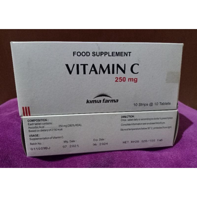 Vitamin C 250mg Kimia Farma