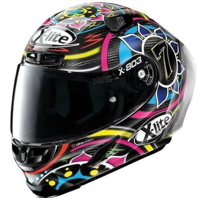 Helm XLite X803RS X803 RS Ultra Carbon Davies 023 Chaz Davies Replica