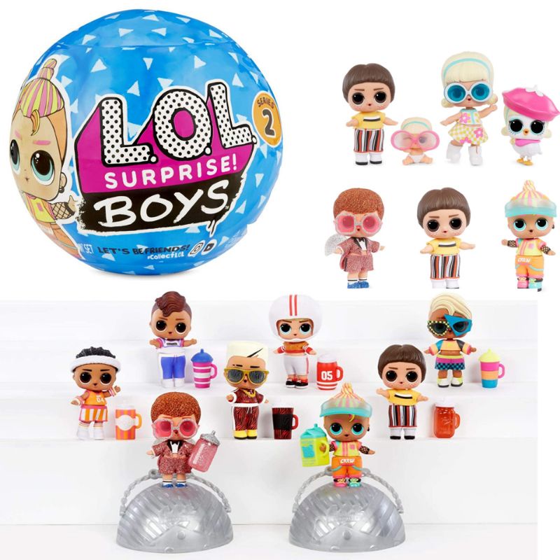 LOL Surprise Boys seri 2 Original rare