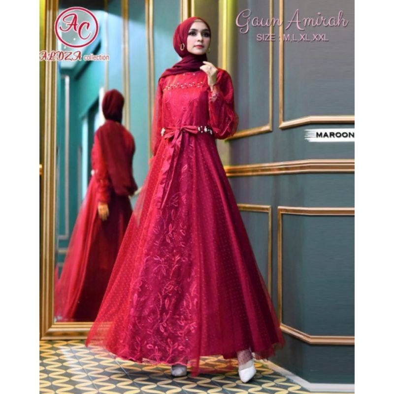 GAMIS REALPICT/GAMIS AMIRAH BY ALDZA/DRESS KEBAYA TULLE