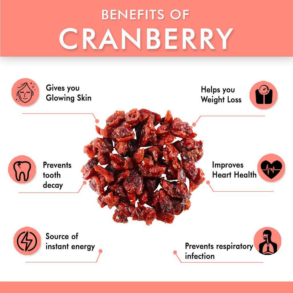 

Buah Kering Cranberry Dried Cranberry 100gr / Buah Cranberry Kering