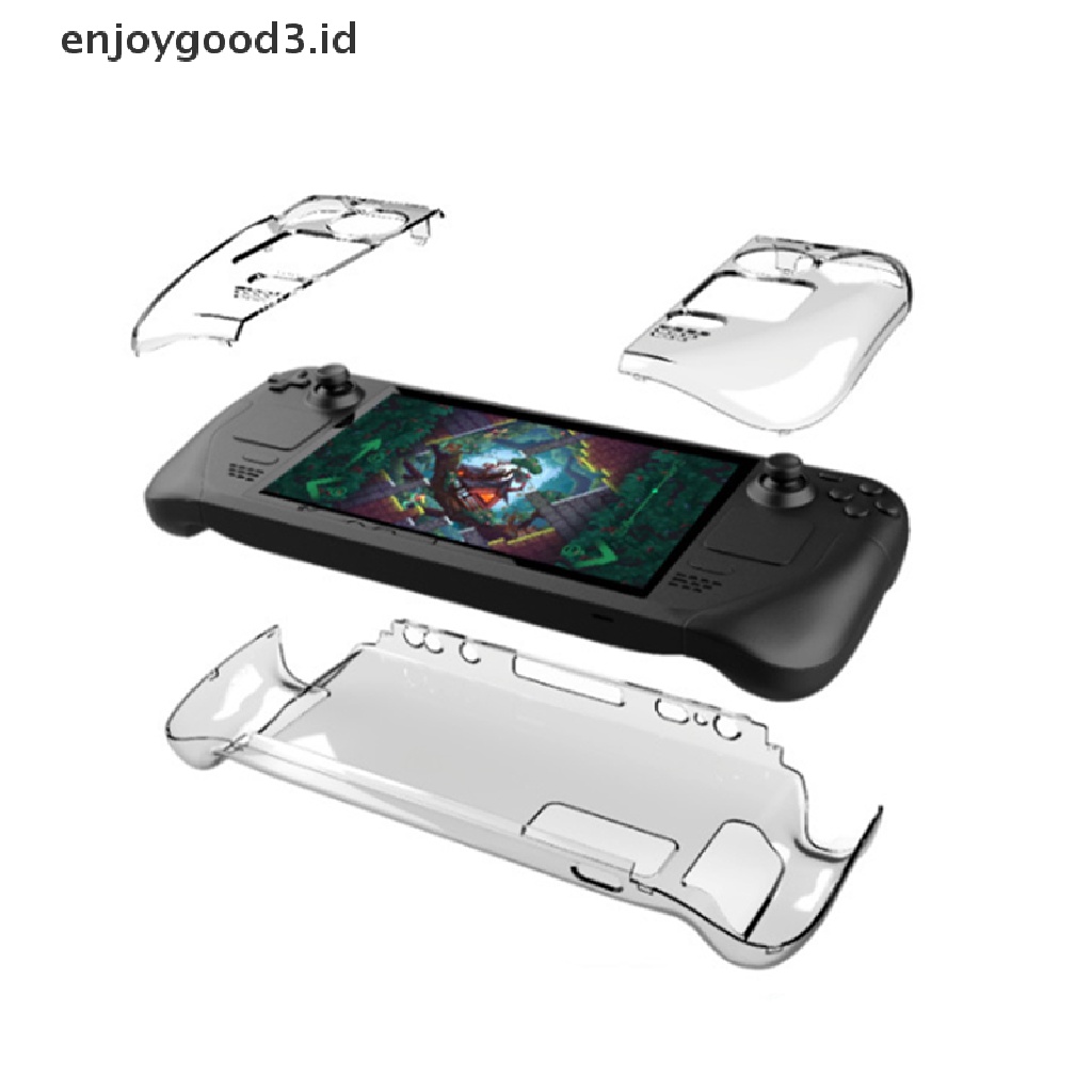 (Rready Stock) Casing Hardcase Transparan Untuk Steam Deck