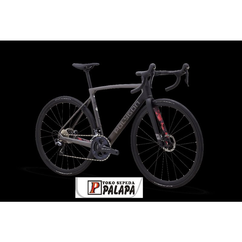 Sepeda Balap 700C Polygon Strattos S8 Disc Brake S8D Roadbike Road Bike Cakram S 8