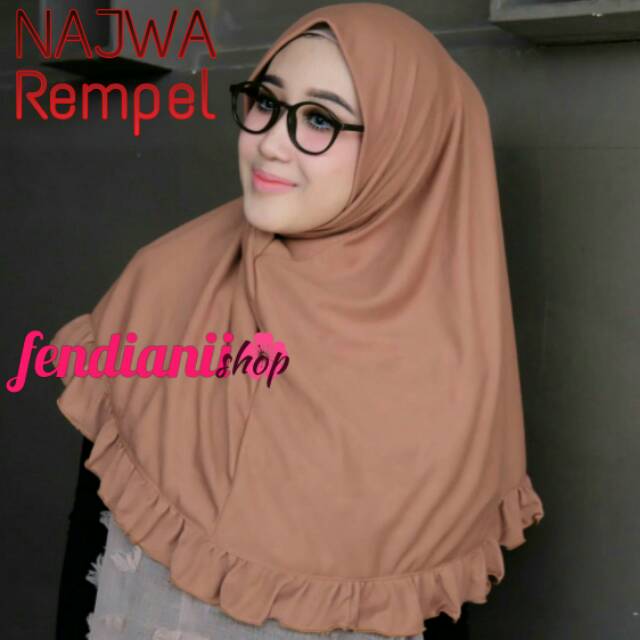Jilbab Instan REMPEL L hijab khimar instan syar'i-2