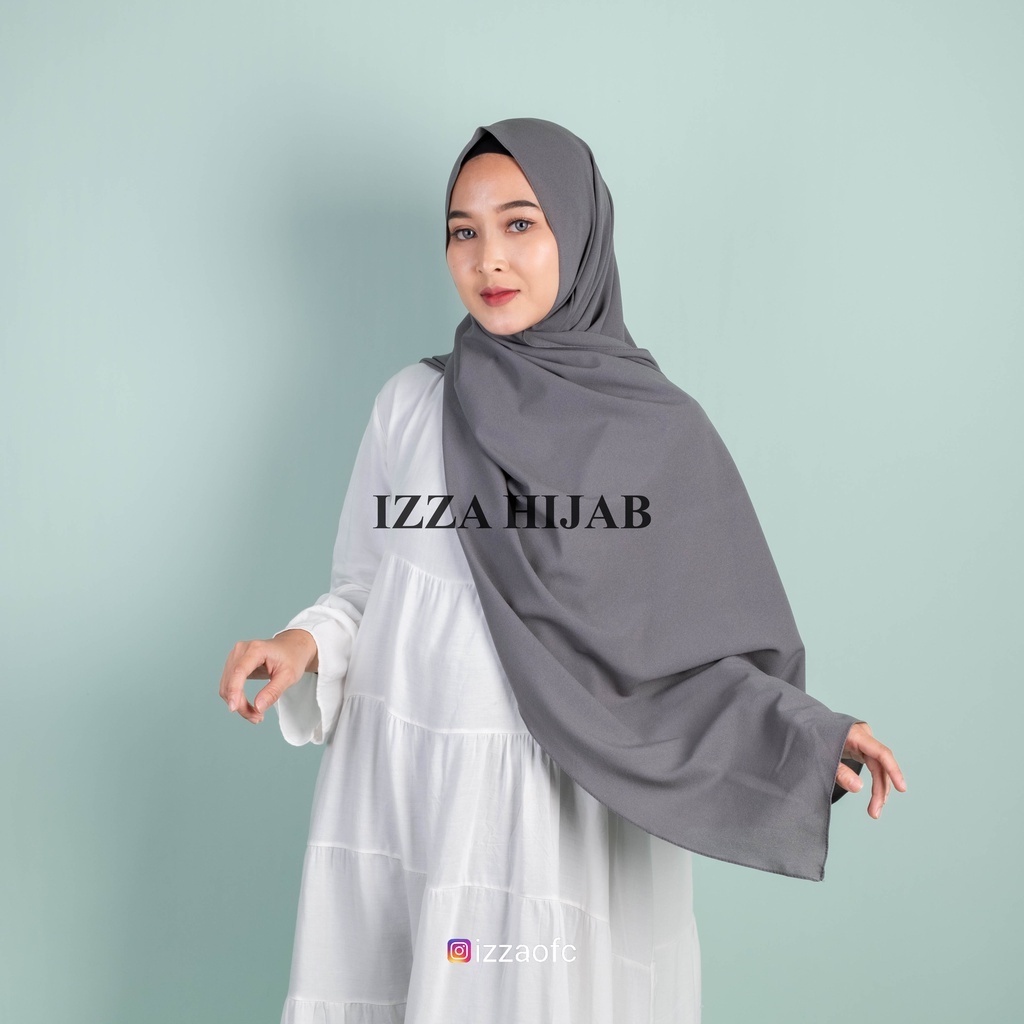 -/+(175cm x 75 cm) JILBAB HIJAB PASHMINA DIAMOND POLOS /PASHMINA SABYAN-4